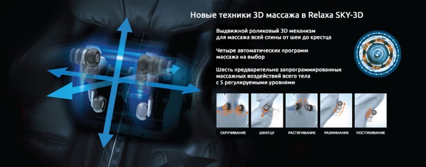 Масажне крісло SKY-3D VZ1604