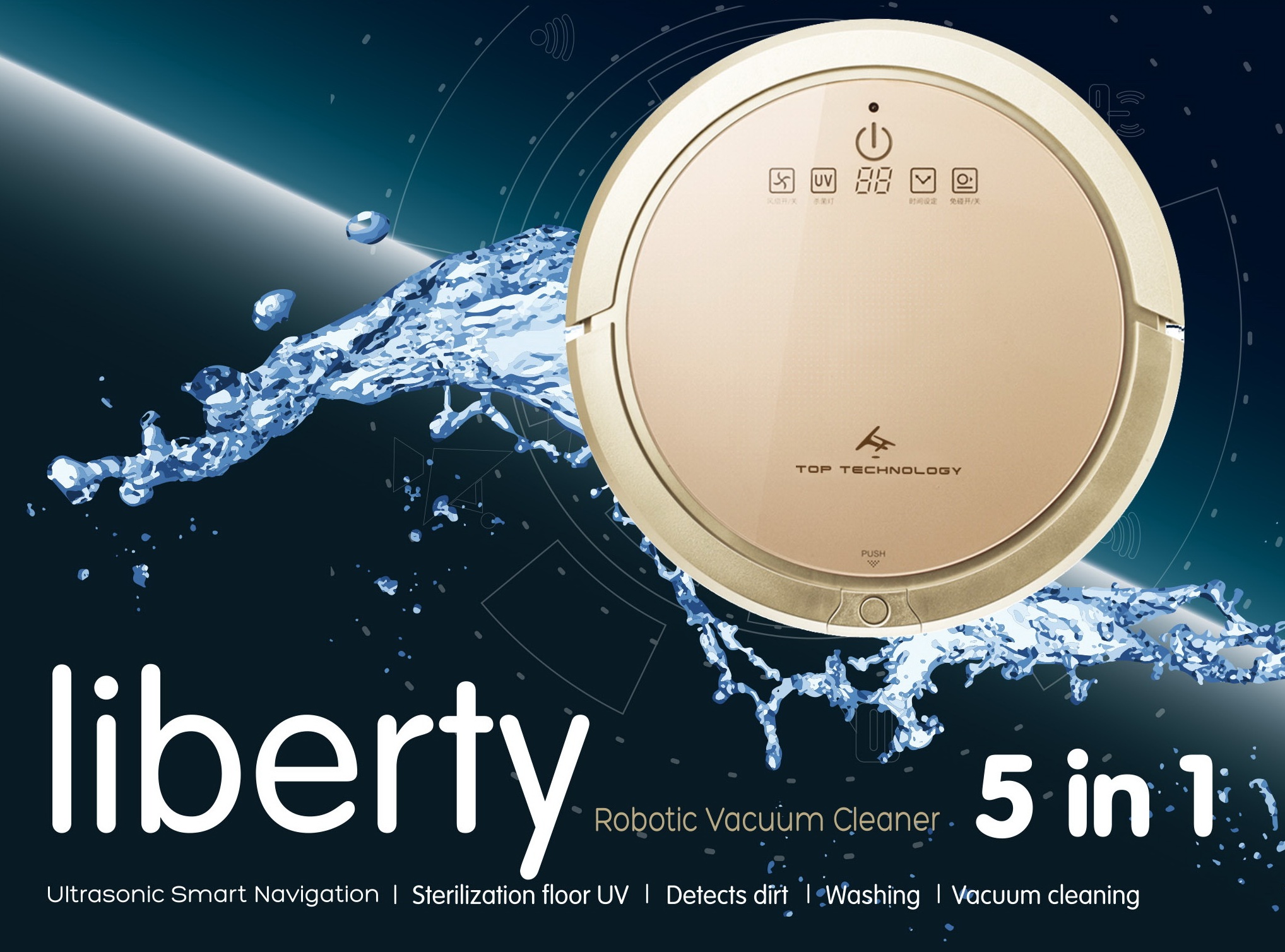 робот-пылесос Liberty 5 в 1