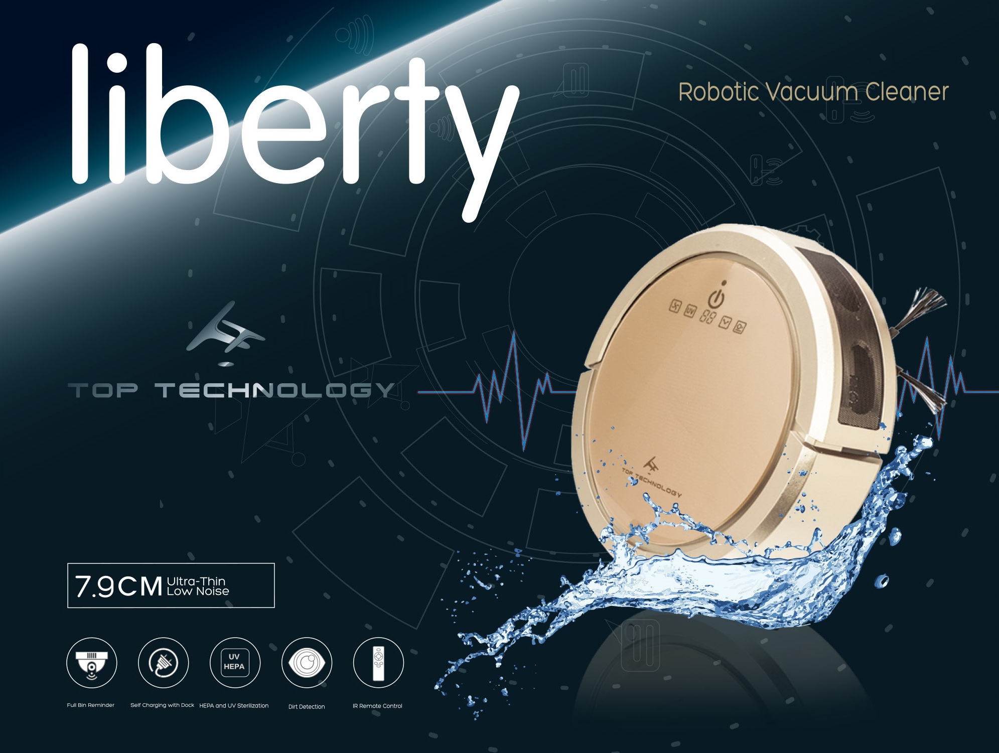 Робот-пылесос Liberty 5 в 1