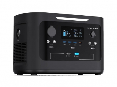 Портативна зарядна станція 1100 Вт LNTNE ES-1000B, 249600 mAh, 933 Wh Black