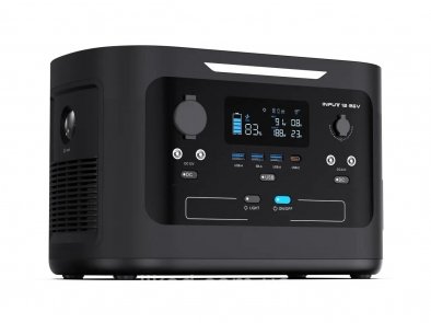 Портативна зарядна станція 1100 Вт LNTNE ES-1000B, 249600 mAh, 933 Wh Black