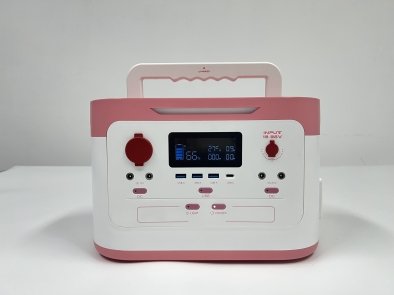 Портативна зарядна станція 600 Вт LNTNE ES-600B Pink